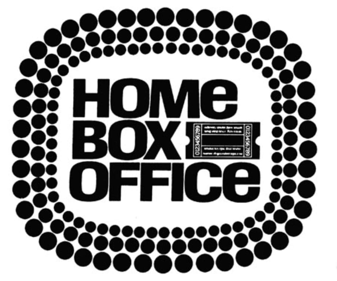 hbo logo 1972 - 01234567 Home Boxe Office